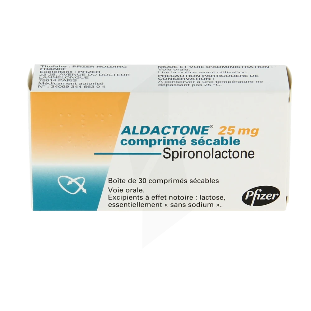 ALDACTONE ® / SPIRONOLACTONE 25 mg