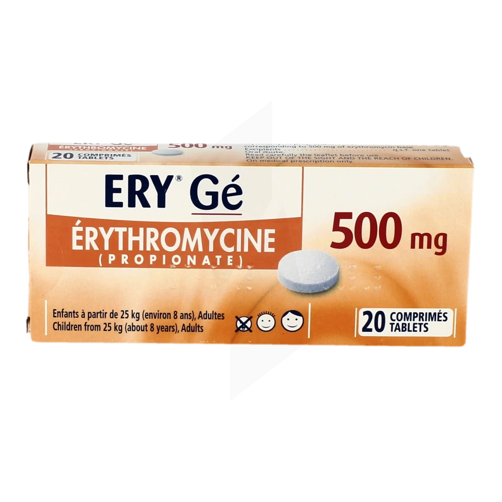 ERY Gé 250 ® Erythromycine