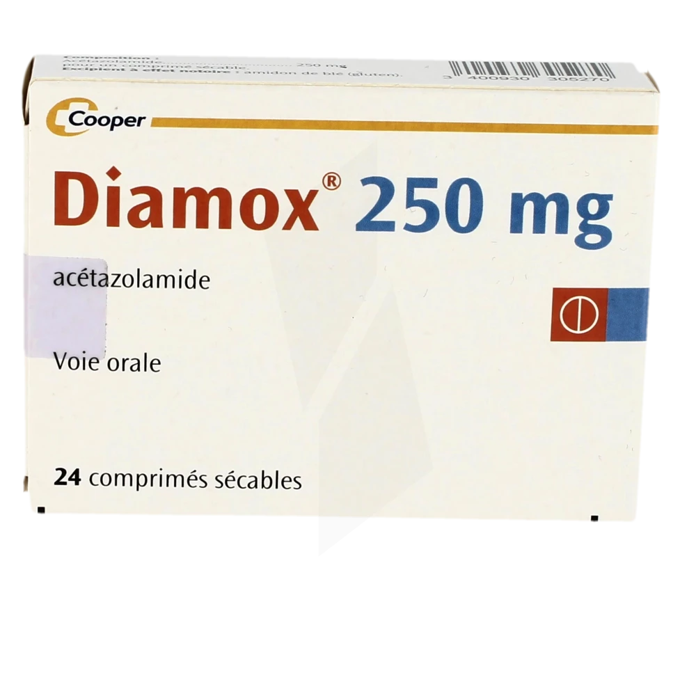 DIAMOX ® 250 MG comprimés Acétazolamide