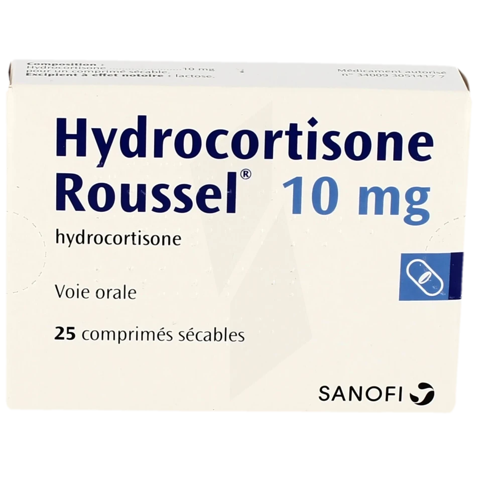 HYDROCORTISONE Roussel ®10 mg