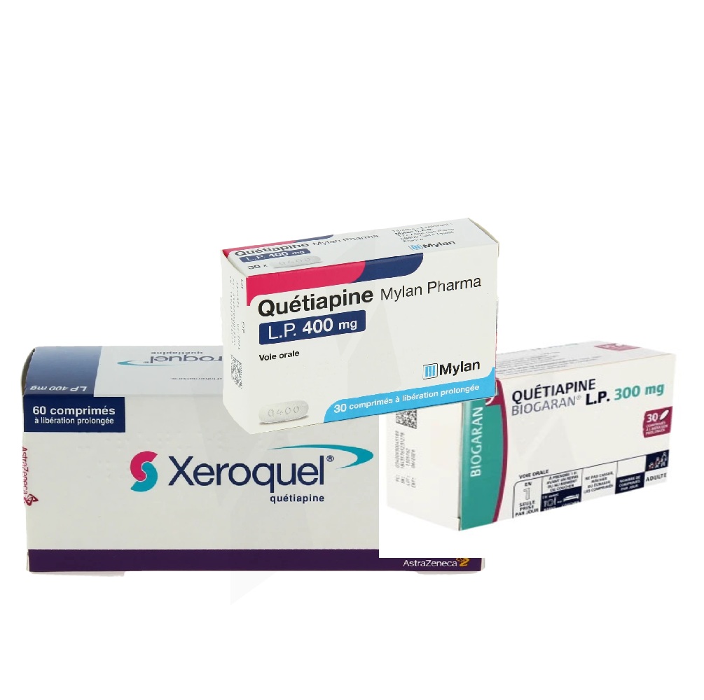 Quetiapine / Xeroquel Selon les recommandations de l'ANSM